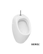 Oυρητήριο Orkide παροχή πάνω, χωρίς σιφών, SEREL White 0139U-300