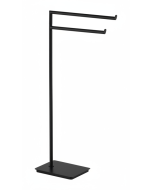 Καλόγερος Διπλή Πετσετοθήκη Μαύρο Bronze Art Καλόγεροι 0150-MM-3