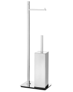 Καλόγερος Χαρτοθήκη & Πιγκάλ Χρώμιο Bronze Art Καλόγεροι 01M3-10-2S