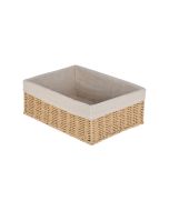 Κουτί Αποθήκευσης & Οργάνωσης 32x24x12cm με Εσωτερική Επένδυση Estia Home Art Botanica 02-18825