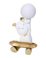 TLC 1117 WH ΠΟΝΤΙΚΑΚΙ ΛΕΥΚΟ ΧΡΥΣΑ ΑΥΤΙΑ ΜΕ ΛΑΜΠΑ 1xG9 ARlight 0214028