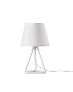 TLC 6004 WH ΠΟΡΤΑΤΙΦ ΜΕΤΑΛΛΙΚΟ ΑΣΠΡΟ ΜΕ ΚΑΠΕΛΟ 1xE-27 ARlight 0224134