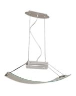 PX 198 # ΚΡΕΜ 1/Φ ΠΙΑΤΟ ΛΕΥΚΟ ΓΥΑΛΙ 150W ARlight 0104115