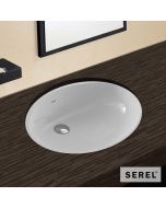 Νιπτήρας Πορσελάνης Υποκαθήμενος47x35,5 SEREL White 0551-300