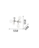 NODI PL5 BIANCO Ideal Lux 073712