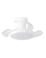 it-Lighting CLARK Ανεμιστήρας Οροφής με LED 24W, DC Μοτέρ & Smart App - Total White 102001110