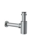 L Shaped Gun Metal Light - Σιφώνι νιπτήρος 10228