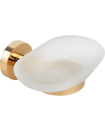 Σαπουνοθήκη Γυαλί Χρυσό Bronze Art Inox304 1030-20