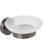 Σαπουνοθήκη Γυαλί Γραφίτης Bronze Art Inox304 1030-81