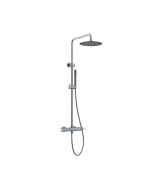 Orabella Terra Gun Metal Light - Στήλη ντουζ με στρόγγυλη κεφαλή Φ250 10311