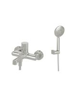 Orabella Terra Brushed Nickel - Μπαταρία Λουτρού 10315