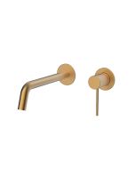 Orabella Preciosa Brushed gold - Μπαταρία νιπτήρος, εντοιχισμού 2 οπών 10377