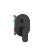 Orabella Aspen Black matt - Μπαταρία λουτρού, εντοιχισμού 2 σημείων 10437