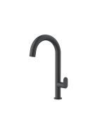 Orabella Oval Black matt Ψηλή - Μπαταρία νιπτήρος 10462