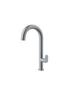 Orabella Oval Gun metal light Ψηλή - Μπαταρία νιπτήρος 10481