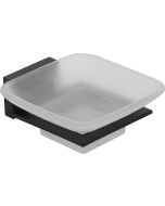 Σαπουνοθήκη Γυαλί Μαύρο Bronze Art Genesis 10G1-MM