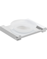 Σαπουνοθήκη Γυαλί Χρώμιο Bronze Art San Remo 10M3-10