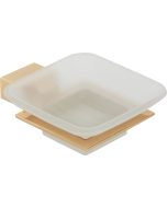 Σαπουνοθήκη Γυαλί Χρυσό Bronze Art Shelfy 10V1-20