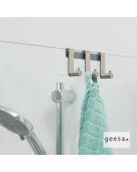 Άγκιστρο πόρτας μπάνιου τριπλό Tiger Geesa Inox 11182-110