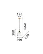 GRETEL SP1 Ideal Lux 122564