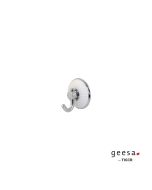 Άγκιστρο μπάνιου μονό ivy Geesa Chrome/White 1334630346-100300