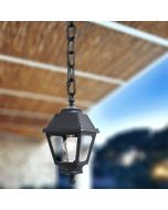 FUMAGALLI SICHEM MARY ΚΡΕΜΑΣΤΟ ΦΩΤΙΣΤΙΚΟ ΤΕΤΡΑΓΩΝΟ ΜΑΥΡΟ 180X780mm E27 Eurolamp 145-26036