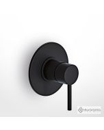 Μίκτης Εντοιχισμού 1 Εξόδου Tonda Eurorama Black Matt 145055-400