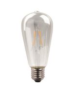 ΛΑΜΠΑ LED ST64 CROSSED FILAMENT 11W 1600lm E27 3000K 220-240V DIMMABLE CLEAR Eurolamp 147-78482
