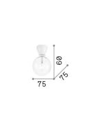 WINERY PL1 BIANCO Ideal Lux 155227