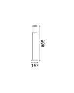 TRONCO PT1 H80 COFFEE Ideal Lux 163741