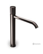 Μπαταρία Νιπτήρα Υψηλή με Βαλβίδα Clic-Clac Eletta Tecno Eurorama Black Brushed 167309P-410