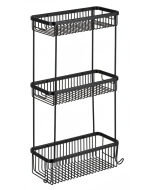 Τριπλή Γωνιακή Σπογγοθήκη Μαύρο Bronze Art Σπογγοθήκες 1698-MM-3