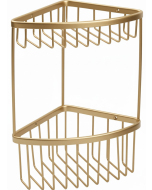 Σπογγοθήκη Γωνιακή Διπλή Χρυσό Ματ Bronze Art Σπογγοθήκες 16H8-G1-2