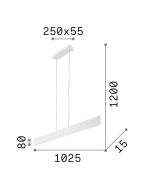 DESK SP1 NERO Ideal Lux 173245