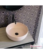 Νιπτήρας Πορσελάνης Glam Φ39 Scarabeo Antique pink (rosa) 1807-810