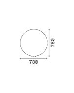 DORIS PT1 D78 Ideal Lux 195506