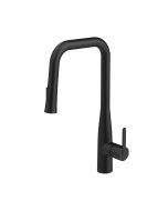 Orabella Comfort black matt - Μπαταρία Κουζίνας με αποσπώμενο ντουζ 2 ροών 20123