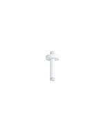 Βραχίονας Οροφής Στρογγυλός 10εκ., Eurorama White Matt R50813-300