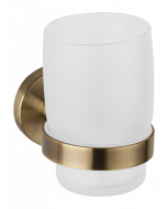 Ποτηροθήκη Γυαλί Αντικέ Bronze Art Inox304 2030-41