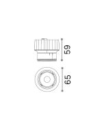 DYNAMIC SOURCE 10W 3000K Ideal Lux 208558