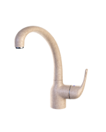 Μπαταρία Νεροχύτη Κουζίνας Αναμεικτική Sanitec Jolla Απόχρωση Granite Sand 21-02-00222