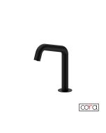 Μπαταρία Νιπτήρα Ηλεκτρονική Κρύο (Ρεύμα) Cora Black Matt 6411-400