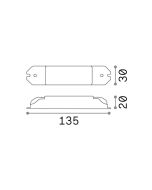 DYNAMIC DRIVER 1-10V 10W 250mA Ideal Lux 216317