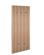 Κρεμάστρα Επίτοιχη Πέντε Θέσεων M50xY125cm MDF Φυσικό Μαύρο Mirrors & More Grace 2270398