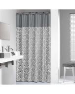 Angoli 180x200 grey κουρτίνα μπάνιου υφασμάτινη Sealskin  233561312