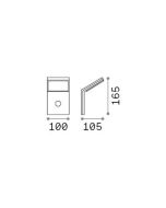 STYLE AP SENSOR ANTRACITE 3000K Ideal Lux 246864