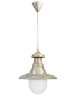 Φωτιστικό ΠΥΡΟΦΑΝΙ FLP-100Κ WHITE-BRONZE Heronia 26-0053