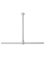 60 Ø 28 mm white στήριγμα οροφής για βραχίονα μπάνιου γωνιακό Sealskin  276668610