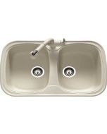 ΝΕΡΟΧΥΤΗΣ ΓΡΑΝΙΤΕΝΙΟΣ SB 82Χ50  ΓΙΑ ΕΡΜΑΡΙΟ 80ΕΚ. CARRON WHITE GR 280-1300