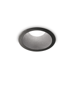 GAME TRIM ROUND 11W 2700K BK BK Ideal Lux 285412